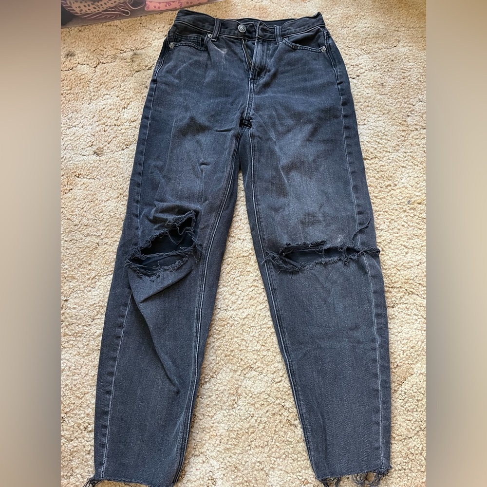 american eagle mom jeans